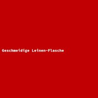 Geschmeidige Leinen-Flasche