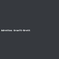 Adrettes Granit-Brett